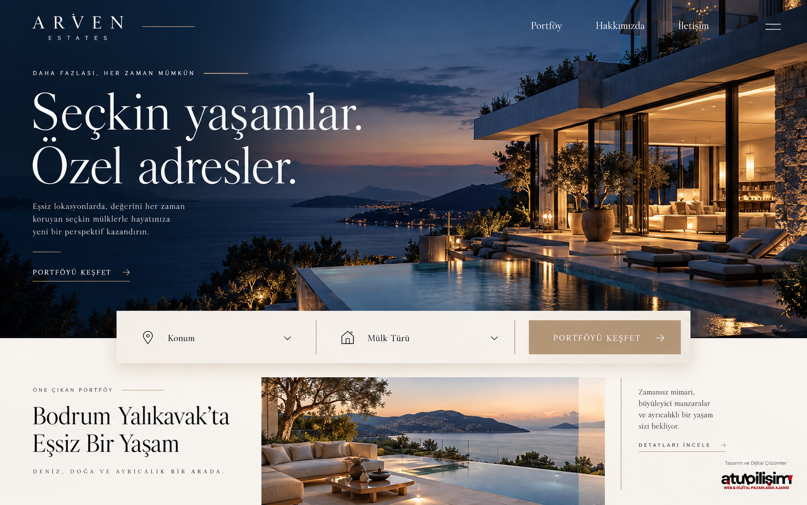 Emlak Ofisleri için Web Tasarım ve Dijital Pazarlama