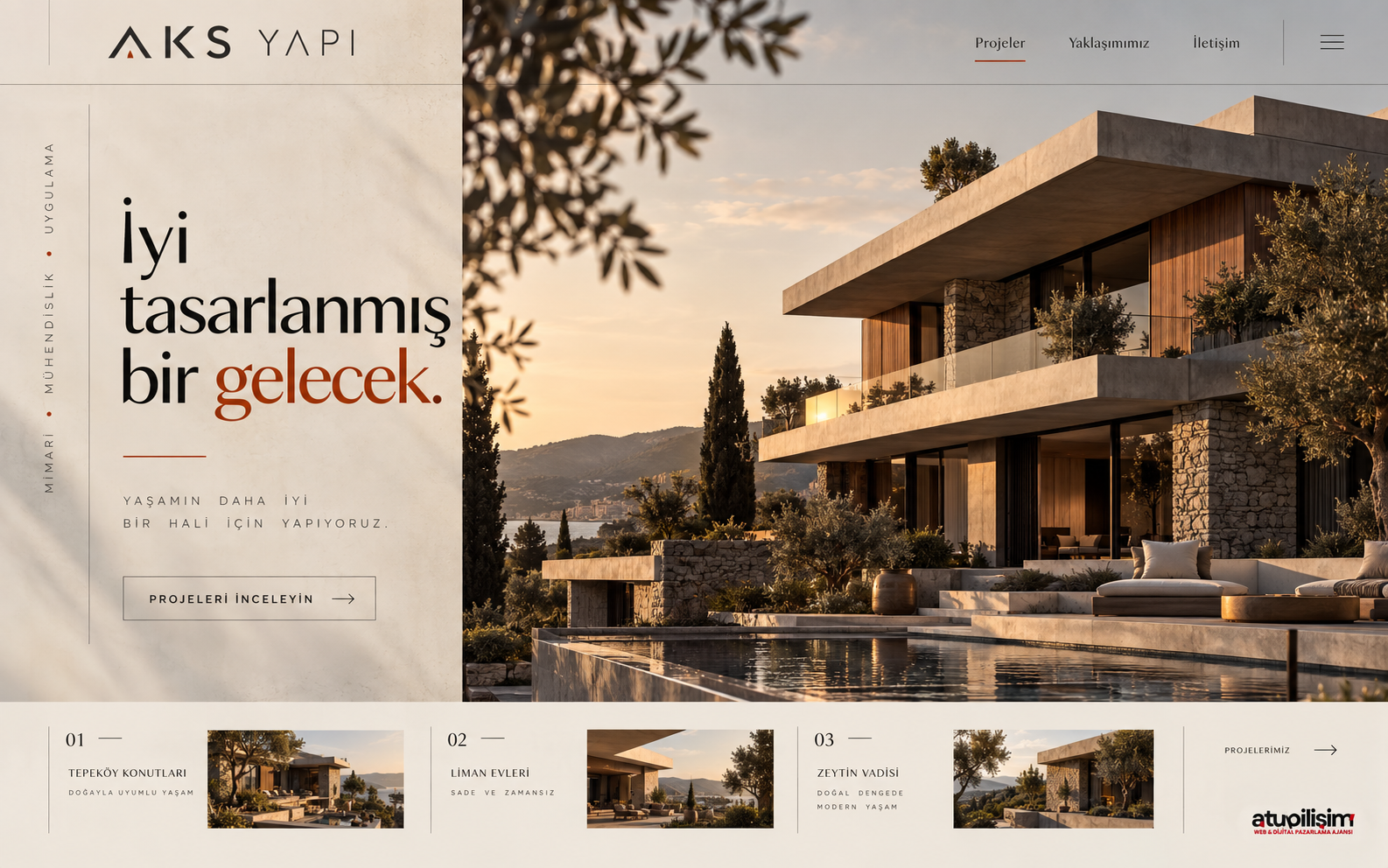 İnşaat ve Yapı Firmaları için Kurumsal Web Tasarım
