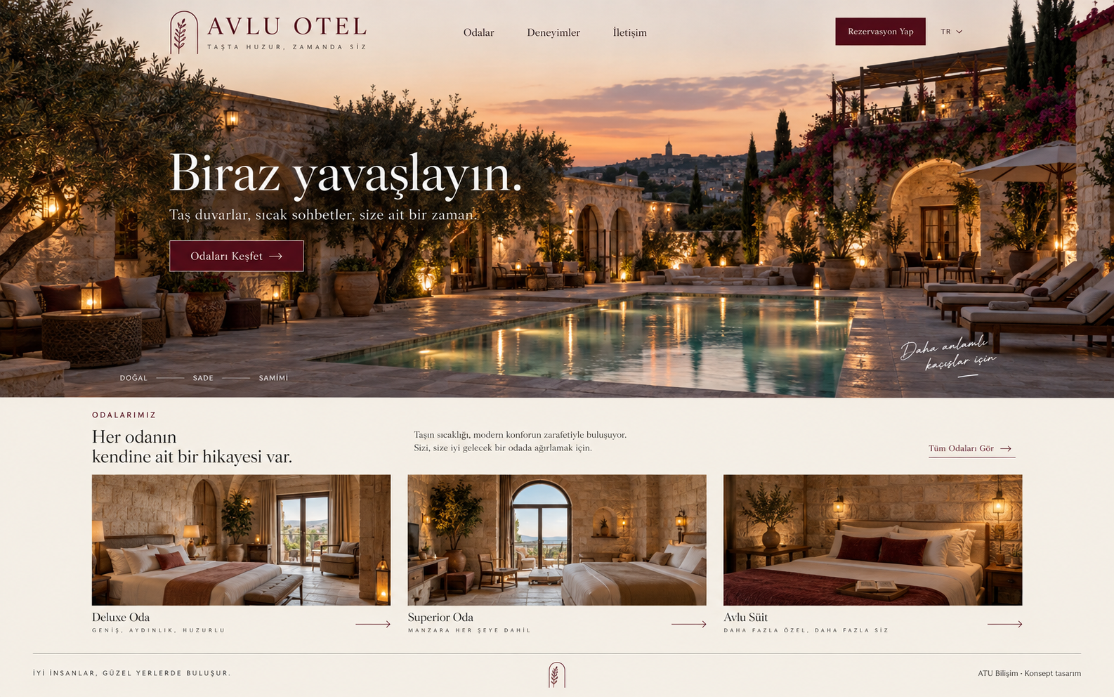 Oteller ve Turizm İşletmeleri için Web Tasarım