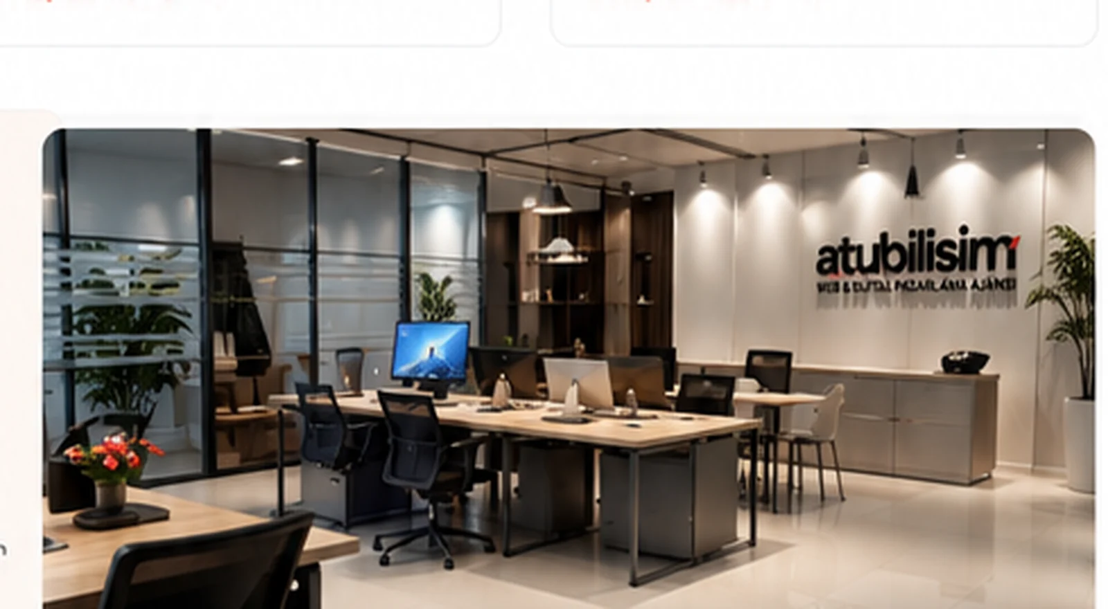 ATU Bilişim Merzifon ofis iç tasarım görseli