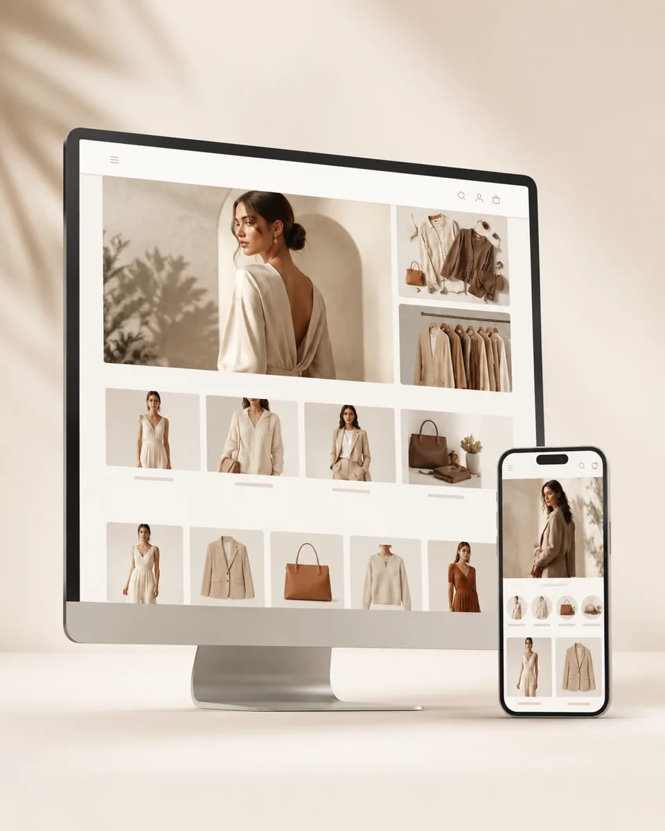 Moda E-Ticaret Web Sitesi web tasarım örneği
