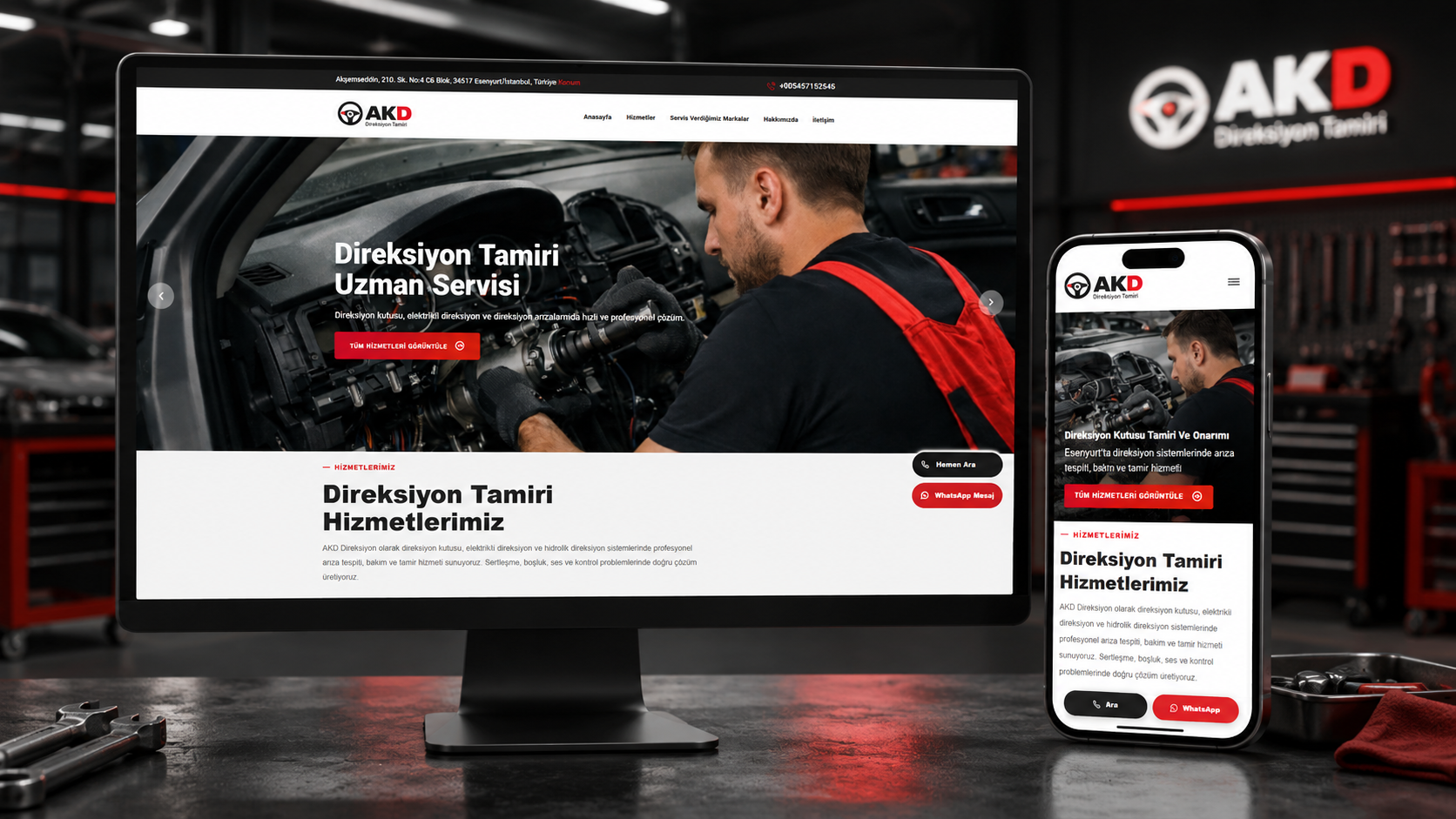 AKD Direksiyon Tamiri